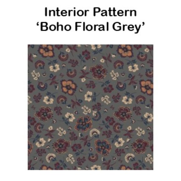 LUG Alto Matte Luxe VL (Vegan Lthr) Tote/Crossbody/Shoulder Bag/Satchel - Grey - Picture 4 of 15